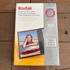 Kodak Premium Photo Paper 4x6 Glossy Inkjet Paper 100 Sheets CAT 103 4388